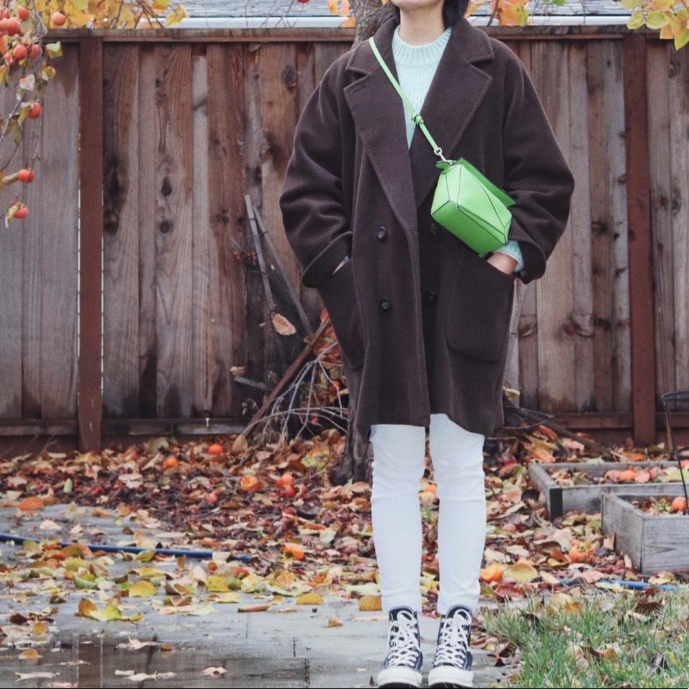 MAXMARA oversized wool coat.